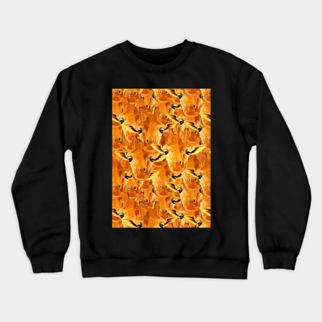 A lot of Giraffes Crewneck Sweatshirt by artsandherbs